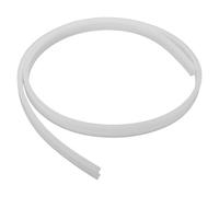 COLLBATH LED Strip Cover: Wall Mount Light Diffuser Cover - 15mm Lighting Channel Bendable Linear Track Curved Line Light Slot for Home & Outdoor White