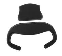 COLLBATH Light Blocking VR Face Pad with Breathable PU Sponge Cushion Ergonomic Sweatproof Replacement for Crystal Headset Comfortable Hindbrain Mat for Immersive Gaming