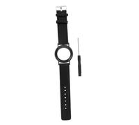 COLLBATH Locator Leather Watch Strap Protective Case for Breathable Flexible Wristband with Scratch Resistant Sleeve Comfortable Fit for Family Safety Compatible with Apple Tracking Device