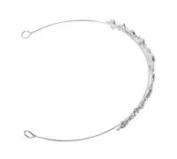 COLLBATH Luxurious Rhinestone Bridal Hair Crown Crystal Headband Lightweight Comfortable Wedding Tiara for Women Elegant Bride Hair Accessories Suitable for Classic and Modern Gowns