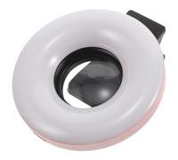 COLLBATH Macro Lens Fill Light for Phone with Gentle Soft Ring Light Portable Rechargeable Clip Makeup Nail Art Jewelry Close-up Video Recording and Live Streaming