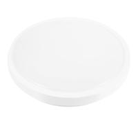 COLLBATH Magnetic Ceiling Light Cover White Round Fixture Shade Softens Light for Bedroom Living Study Modern Minimalist Design Easy Install Replacement Diffuser