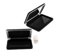 COLLBATH Magnetic Makeup Palette with Built in Mirror Refillable Eyeshadow Lipstick Blush Storage Boxes Visibility Design for Travel and Everyday Touch Up Secure Magnetic Base Organizer