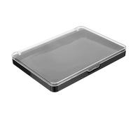 COLLBATH Magnetic Makeup Tray for Eyeshadow Empty Palette Storage Box in Black DIY Cosmetics Organizer for Makeup Storage Eyeshadow Holder for Organiser