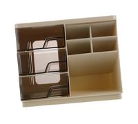 COLLBATH Makeup Organizer Cosmetics Storage Rack Drawers for Lipstick Masks Skincare Organiser Vanity Table Bathroom Countertop