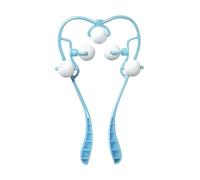 COLLBATH Manual Neck Massager Portable Pressure Point Device with Massage Balls for Cervical Relief Ergonomic Design for Home and Travel Use
