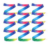 COLLBATH Medal Ribbon 12pcs Polyester Cotton Neck Lanyards Easy to Use Securely Attached for Award Ceremonies Teenagers
