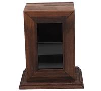 COLLBATH Memorial Urn Outdoor Human Dog Angel Figurines Dog Urns for Ashes Dogs Pet Pool Dog Memorial Dog Detangler Spray Cremation Sympathy Dog Deodorising Spray Wooden Light Brown