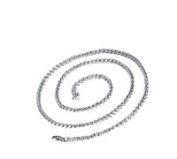 COLLBATH Men's Fashion Titanium Steel Chain Necklace Rust Thick Link Jewelry for Men Classic Style Durable Unique Accessory Male Friends