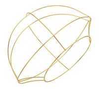 COLLBATH Metal Retro Hat Holder Frame Sturdy Iron Structure DIY Chinese Cap Support for Wedding Party Holiday Accessories Creative Vintage Stage Photography