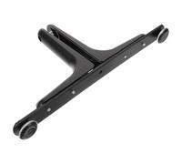 COLLBATH Metal Room Divider Stand with Zinc Alloy Base, Fixing Support for Screens 1-3cm Thick, Simple Design Privacy Screen Holder for Homes and Offices