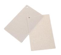 COLLBATH Microwave Insulating Continuous Withstands Accessories High-frequency 12pcs Oven Waveguide Covers, Heatproof Mica Sheet Plates 4.33x2.76 Inches, Sturdy Heating Universal