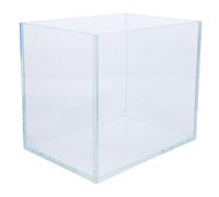 COLLBATH Mini Desktop Glass Betta Fish Tank Compact Aquarium for Spaces Modern Design for Home Office Enhanced Clarity Space Saving for Aquatic Display