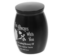 COLLBATH Mini Pet Bird Urn Small Cremation Ashes Keepsake for Parrot Memorial with Seal Delicate Design for Home Decor Suitable for Small Pet Birds and Ashes Preservation