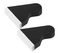 COLLBATH Mobile Phone Screen Protector Application Kit 25pcs with Felt Edge Squeegee and Microfiber Cloth for Bubble-free Installation in Office or On-the-go