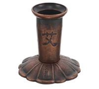 COLLBATH Moxa Stick Burner Holder with Lotus Base - 0.7'' Professional Moxibustion Stick Extinguisher for Safe Home Use - Stable Moxa Extinguisher Tray for Clinic Or Personal