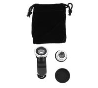 COLLBATH Multifunctional Cell Phone Lenses Set Wide Angle Macro Fish Eye Sturdy Clip for Travel Photography