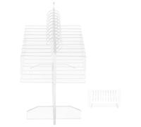 COLLBATH Nail Art Display Board Acrylic False Nail Tips Portable Lightweight with Chic Decorative Design Manicure Practice