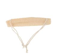 COLLBATH Natural Loofah Bath Towel Handles for Skin Exfoliation for Shower Use Loofah Exfoliating Washcloth for Men Women Adult