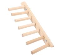 COLLBATH Parrot Climbing Ladder Wooden Bird Perch Stand for Parrots Budgies Bird Toys