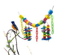COLLBATH Parrot Toy Large Size Bird Toy for African Grey Pet Bite Toy Bird Bite Toy