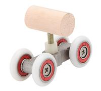 COLLBATH Parrot Toys African Grey Skate Wooden Bird Toy Set Intelligence Training for Parrots