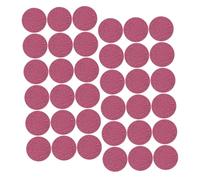 COLLBATH Pedicure Sanding Discs Replacement Set 80 Grit 25mm Polishing Pads for Electric Foot Callus Remover and Manicure Grinder