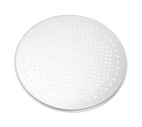 COLLBATH Perforated Metal Pizza Sheet Pan Thickness for Healthier Cooking Oil Drainage Non-Stick Baking Mesh Mat Suitable for Home Kitchens Pizzerias Bbqs and Parties