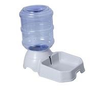 COLLBATH Pet Automatic Water Dispenser Station for Cats Dogs Gravity Feed System Easy Insect Dust Protection for Home Travel
