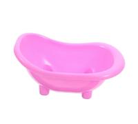 COLLBATH Pet Bathtub Hamster Litter Box Dwarf Hamster Toys Mini Bathtub Animal Container