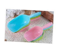 COLLBATH Pet Food Scoop Durable PP Plastic Multifunctional for Dogs Cats with Flat Bottom Easy to Clean Portion Scooper for Pellets Nuts Flour and Cooking Random Color