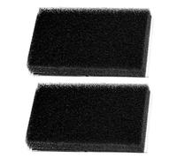 COLLBATH Pet Hair Remover Double-sided Lint Remover for Laundry and Furniture, Reusable Sticky Sponge Tool for Cat and Dog Hair Removal, 2pcs, Black, Suitable for Clothes, Carpet, and Car Upholstery