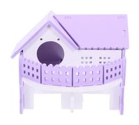 COLLBATH Pet House Oar Guinea Pigs Hideaway Hamster Guinea Pig Things Soft Guinea Pig Enclosure for Nest Hutch Tunnel Fleece Hideout Hides Small Little Animal Indoor