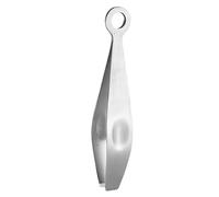 COLLBATH Pig Hair Tweezers Manual Hair Remover Flat Tweezers for Cooking Food Kitchen Tong