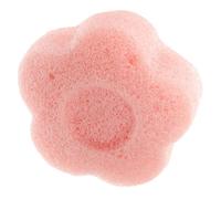 COLLBATH Plant-based Facial Sponge Flower Shape for Gentle Face Cleansing and Exfoliating Lightweight Cartoon Design Skincare Puff for Women Home and Travel Use