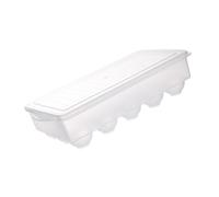 COLLBATH Plastic Egg Box Lid Lattices Eggs Holder Fridge Box Household Organizer for Kitchen Counter Storage
