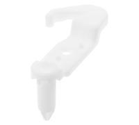 COLLBATH Plastic Refrigerator Door Stopper Hook Latch Buckle White Fridge Door Hinge Compatible with Haier Kitchen Appliance Replacement