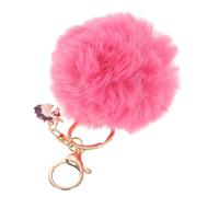 COLLBATH Plush Unicorn Keychain for Bags and Cars Cute Decorative Keyring for Girls Durable and Creative Hanging Accessory Pink