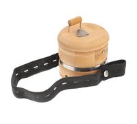 COLLBATH Portable Bamboo Moxibustion Box Small Heat Moxa Cone Holder for Elderly Relief and Fatigue Lightweight Mini Moxa Burner for Outdoor Travel and Home Use