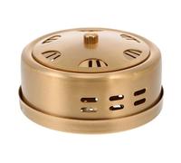 COLLBATH Portable Copper Moxibustion Holder Box for Body Massager Relief Lightweight Retro Moxa Therapy with Temperature Control Gentle Warmth for Women Self Care and Shiatsu Neck Treatment