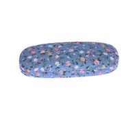 COLLBATH Portable Crashproof Plastic and Cloth Sponge Material Hard Sunglasses Case with Floral Printed Protective Eyewear Box, for Sunglasses and Frames, for Travel and Daily Use