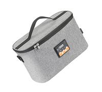 COLLBATH Portable Electric Baby Bottle Warmer Tote Bag and 8l Capacity with Real-time Temperature Display Made of Sturdy Oxford Cloth with 12v Dc Car Charger for Outdoors and Car Use