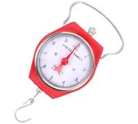 COLLBATH Portable High Precision Mechanical Hanging Luggage Weight Scale with Metal Hook for Traveling and Hunting, Lightweight Hand Scale to Weigh Luggage to 10kg