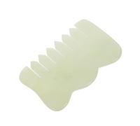 COLLBATH Portable Jade Massaging Comb for Scalp and Body Smooth Hair Care Tool for Blood Flow and Muscle Relief Suitable for Wet Dry Hair Home and Salon Use