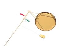 COLLBATH Portable Small Copper Chinese Medicine Weighing Scale Traditional Manual Gram Scale for Accurate Herbal Kitchen Jewelry Coins Measurement Compact Lightweight Travel Design
