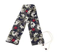 COLLBATH Pouch with Simple Style Storage Flute Made of Cotton Cloth Sturdy Portable and Protective Design for Flute and Clarinet Suitable for Outdoor and Formal Occasions