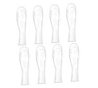 COLLBATH Pp Material Toothbrush Head Covers 8pcs Travel-Friendly Cap for Electric Toothbrush Heads