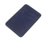 COLLBATH PU Leather Phone Card Holder Dual Slots Adhesive Stick Wallet for Back of Phone Case Fake Leather Credit Card Holder Compatible with Multiple Models Easy Installation