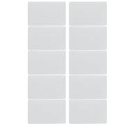 COLLBATH Pvc Cleaning Cards with Effortless Maintenance and No Residue 10pcs for Credit Card Machine and Currency Counter for Hotel and Financial Settings