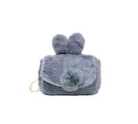COLLBATH Rabbit Shoulder Bag Creative Shoulder Bag Shoulder Bag Bag Shoulder Bag Plush Crossbody Bag Mini Sling Bag Mini Crossbody Purse Shoulder Bag Plush Doll Grey